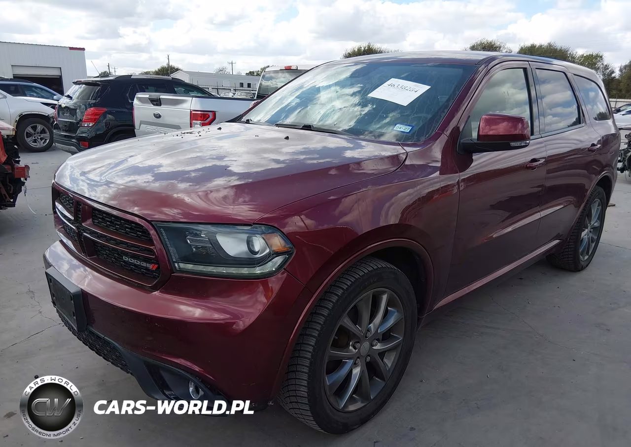 2017 Dodge Durango Gt Rwd VIN:1C4RDHDG6HC724559 - 2