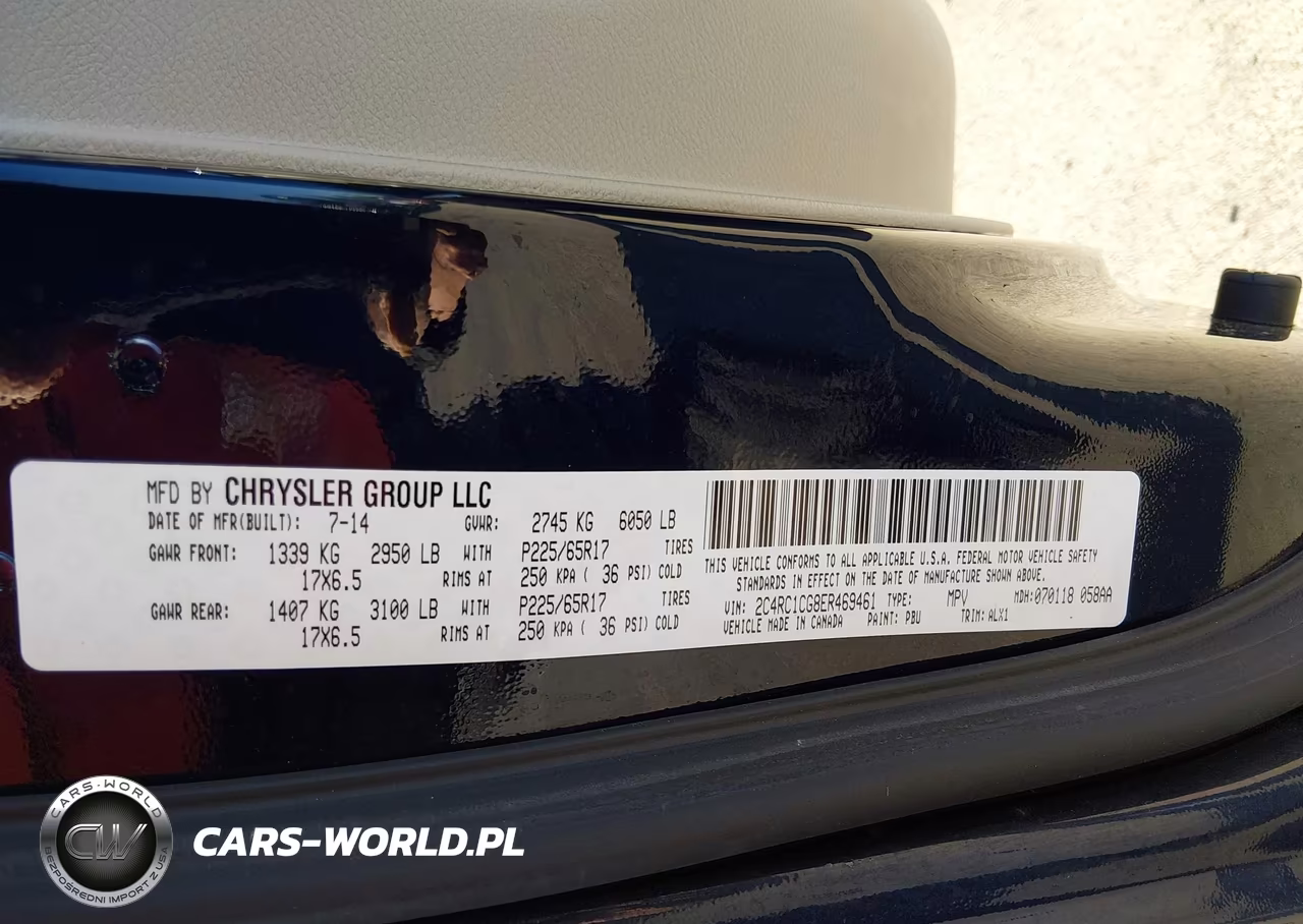 2014 Chrysler Town & Country Touring-L VIN:2C4RC1CG8ER469461 - 9