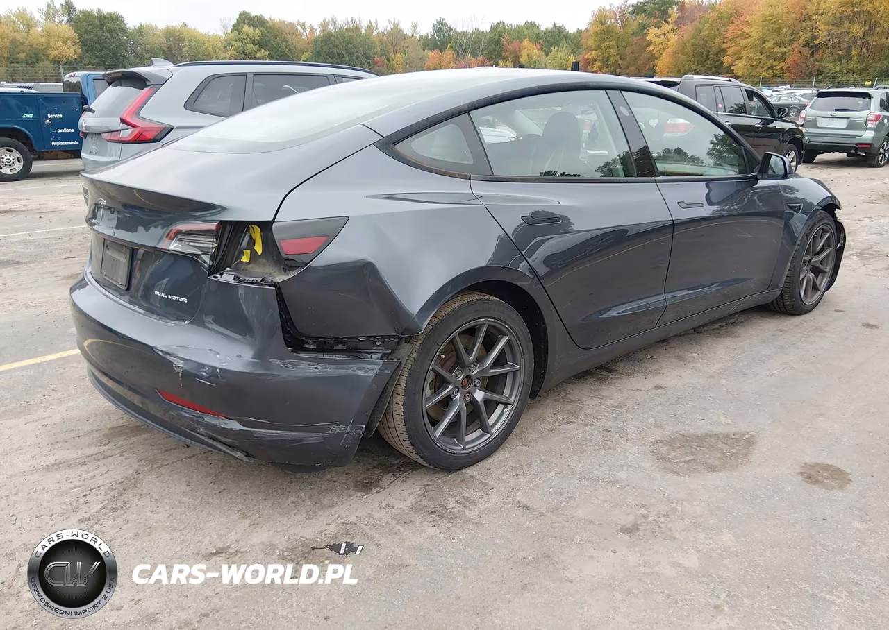 2021 Tesla Model 3 Long Range Dual Motor All-Wheel Drive VIN:5YJ3E1EB3MF069142 - 4