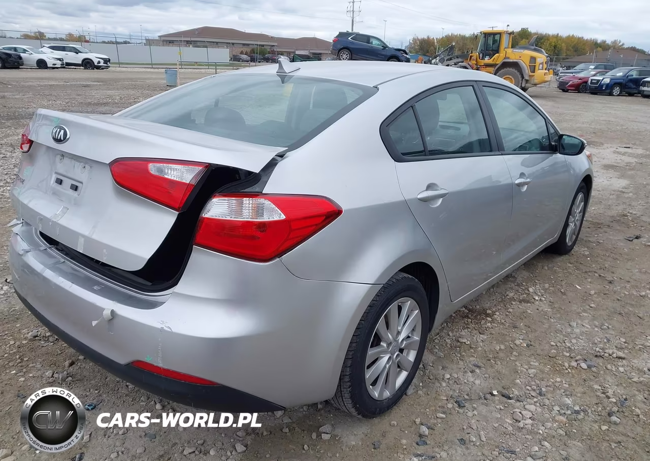 2014 Kia Forte Lx VIN:KNAFX4A64E5226064 - 4