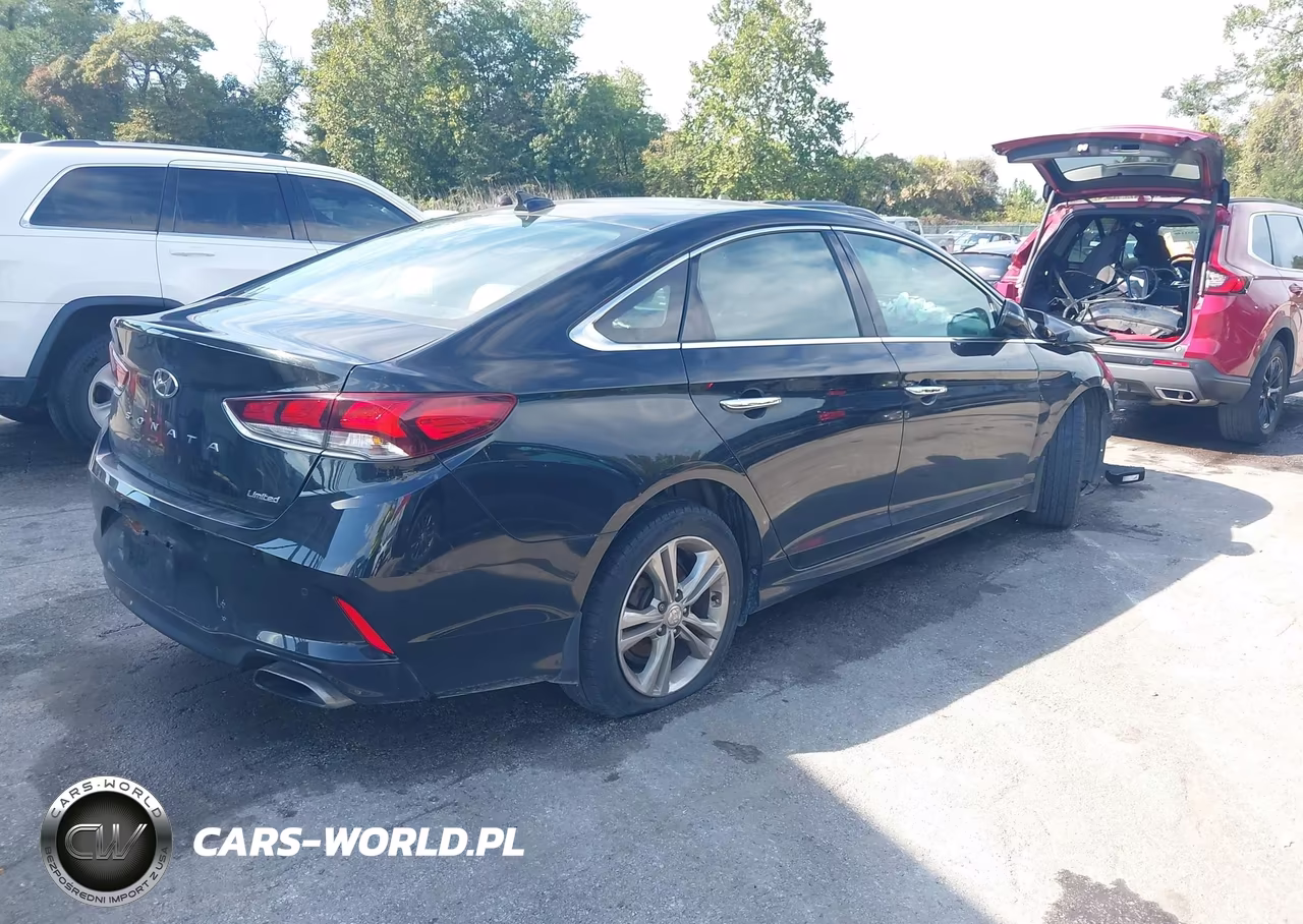 2018 Hyundai Sonata Limited VIN:5NPE34AF2JH669527 - 4