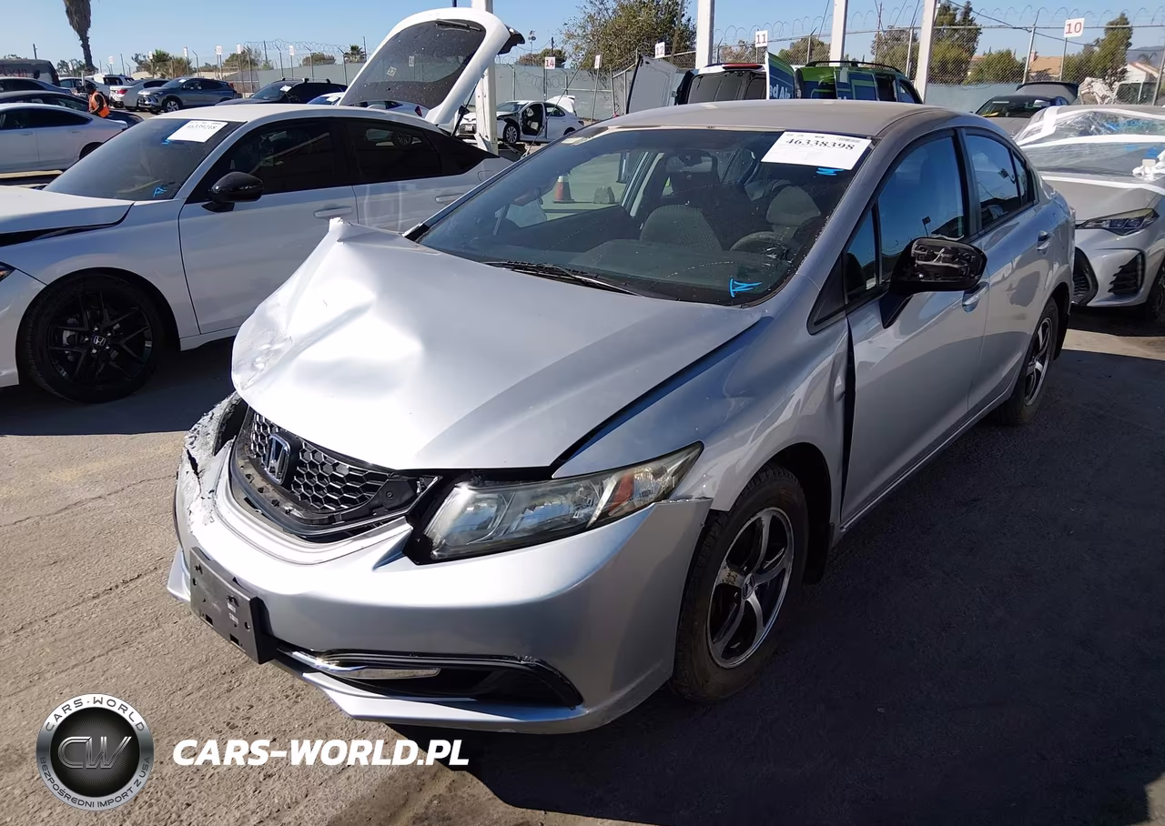 2015 Honda Civic Se VIN:19XFB2F77FE246290 - 2