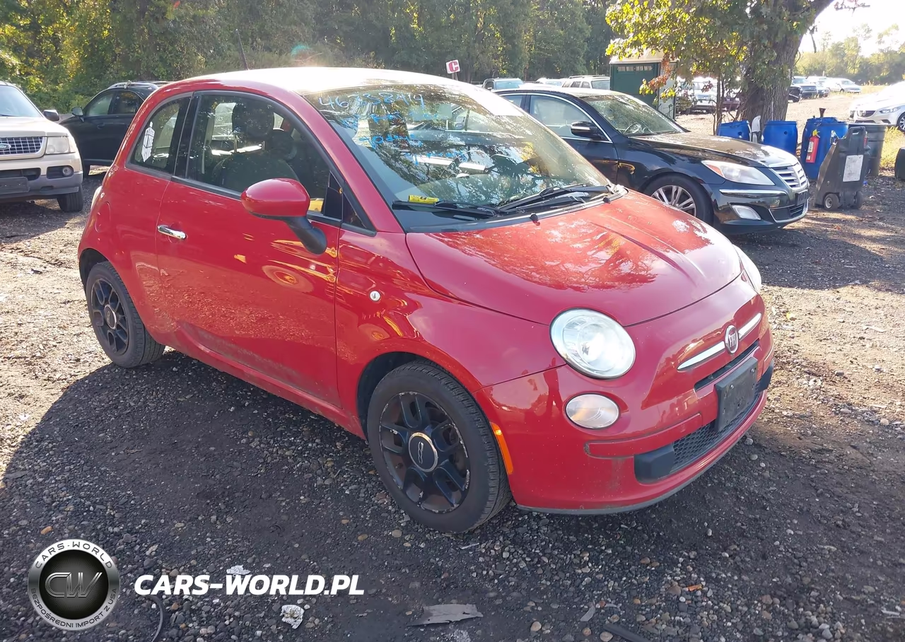 2013 Fiat 500 Pop VIN:3C3CFFAR1DT742111 - 1
