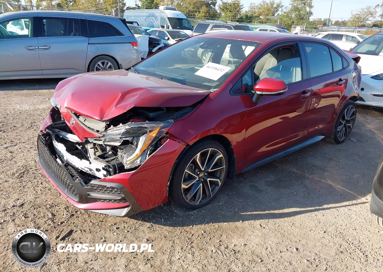 2022 Toyota Corolla Se VIN:JTDS4MCE6NJ093085 - 2