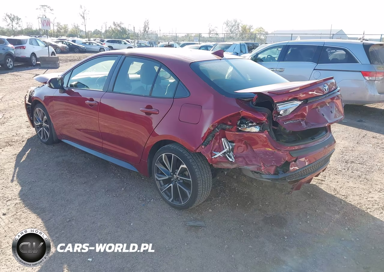 2022 Toyota Corolla Se VIN:JTDS4MCE6NJ093085 - 3