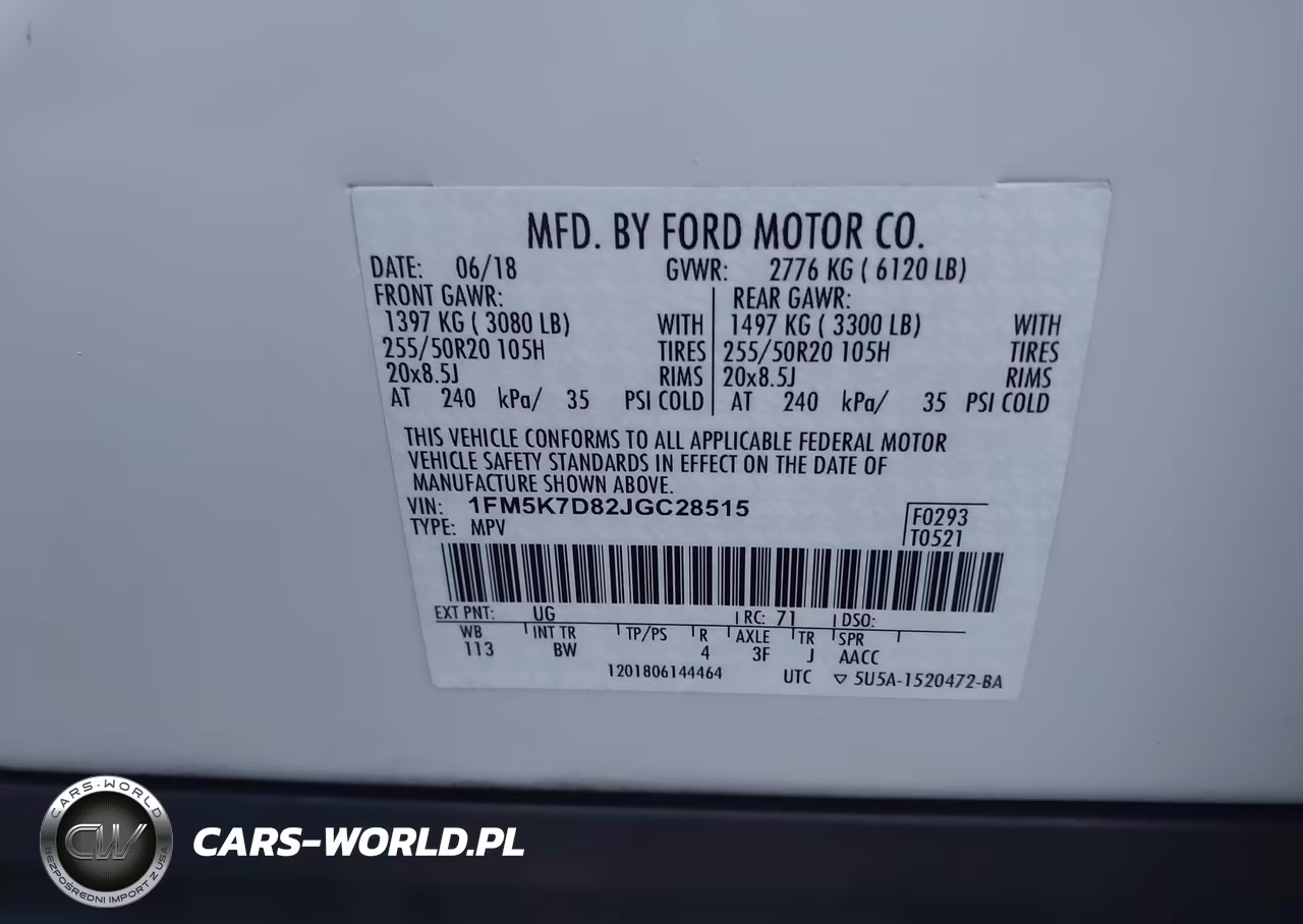 2018 Ford Explorer Xlt VIN:1FM5K7D82JGC28515 - 9