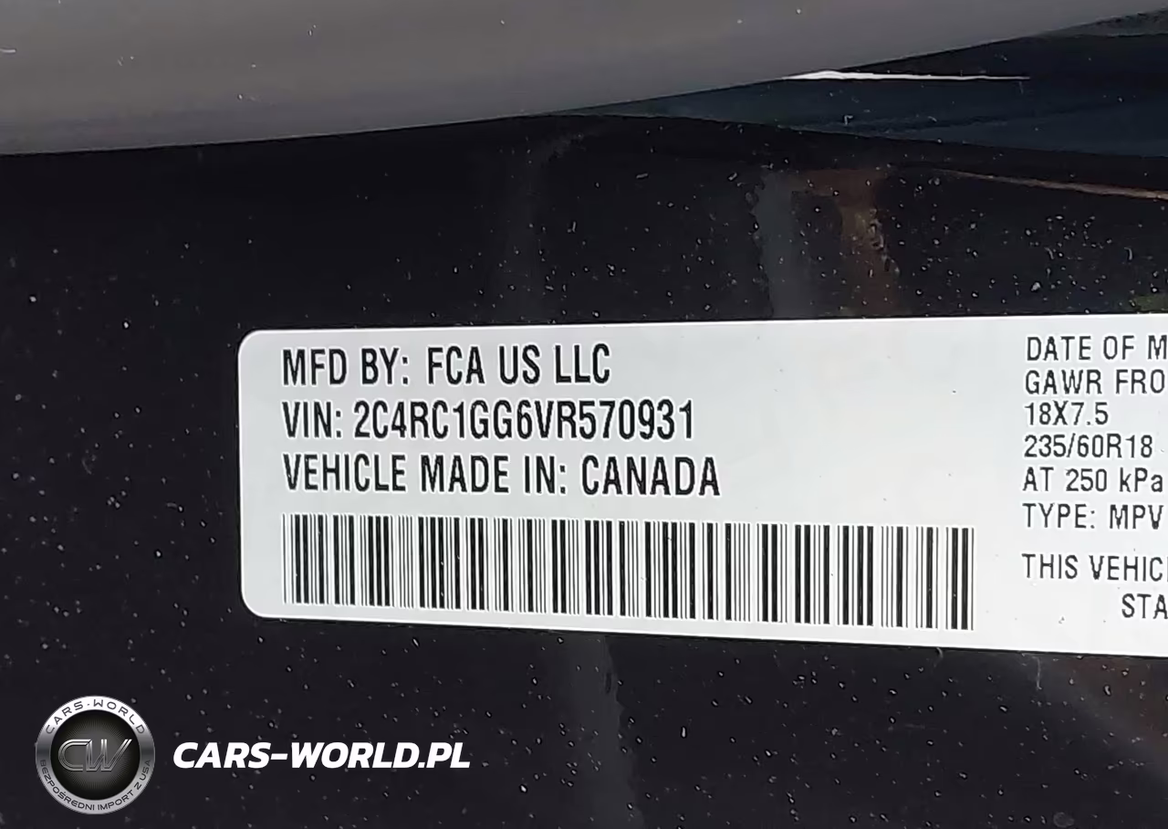2027 Chrysler Pacifica VIN:2C4RC1GG6VR570931 - 9