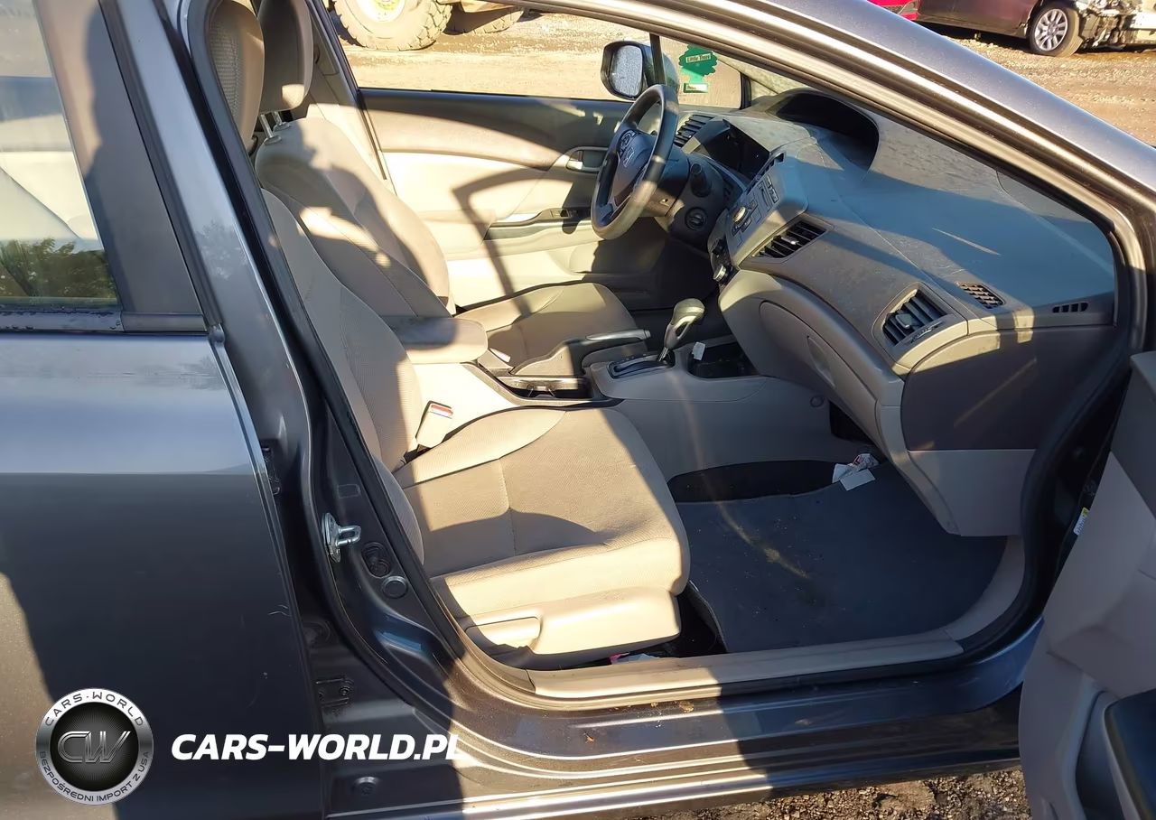 2012 Honda Civic Lx VIN:19XFB2F54CE342016 - 5
