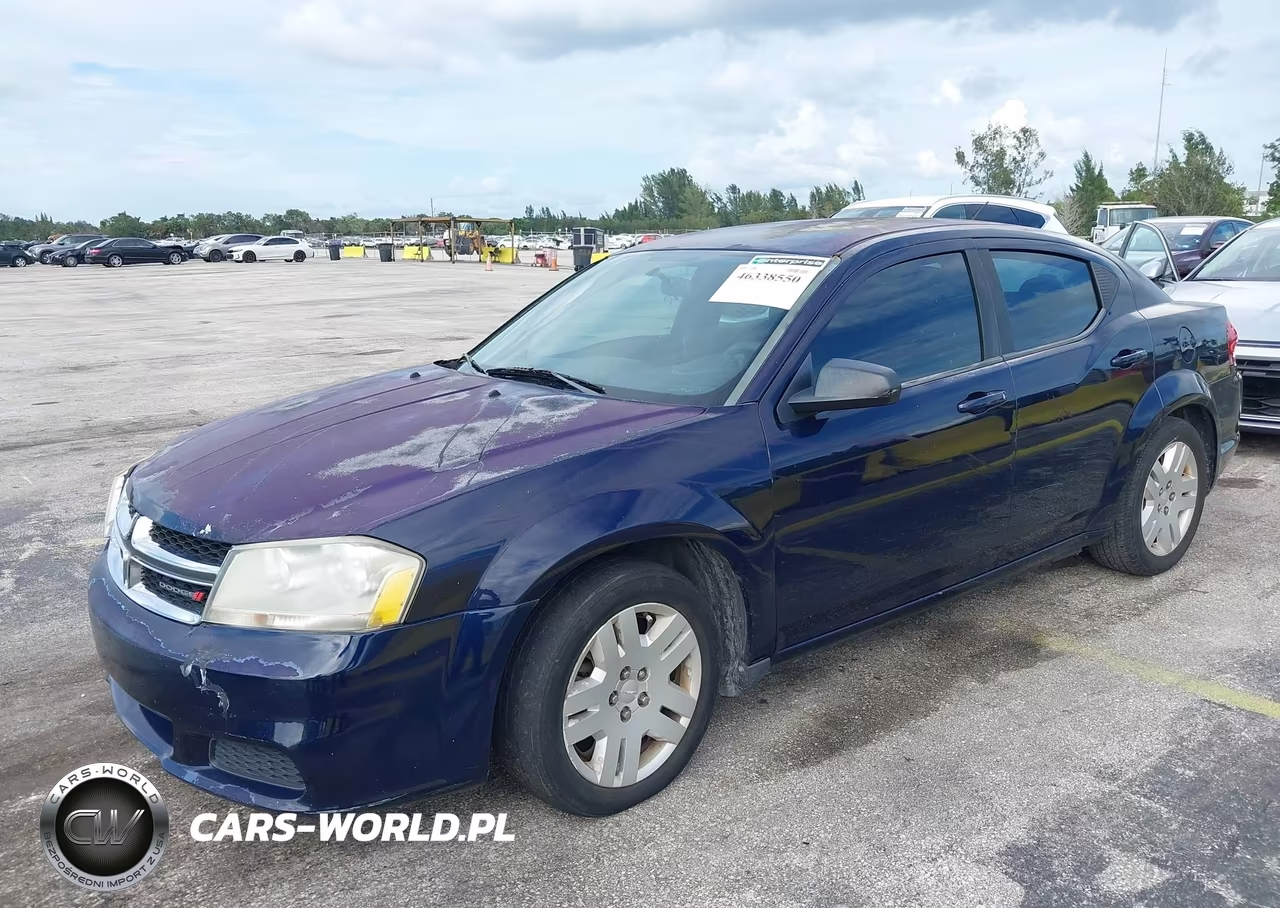 2014 Dodge Avenger Se VIN:1C3CDZAB3EN107158 - 2