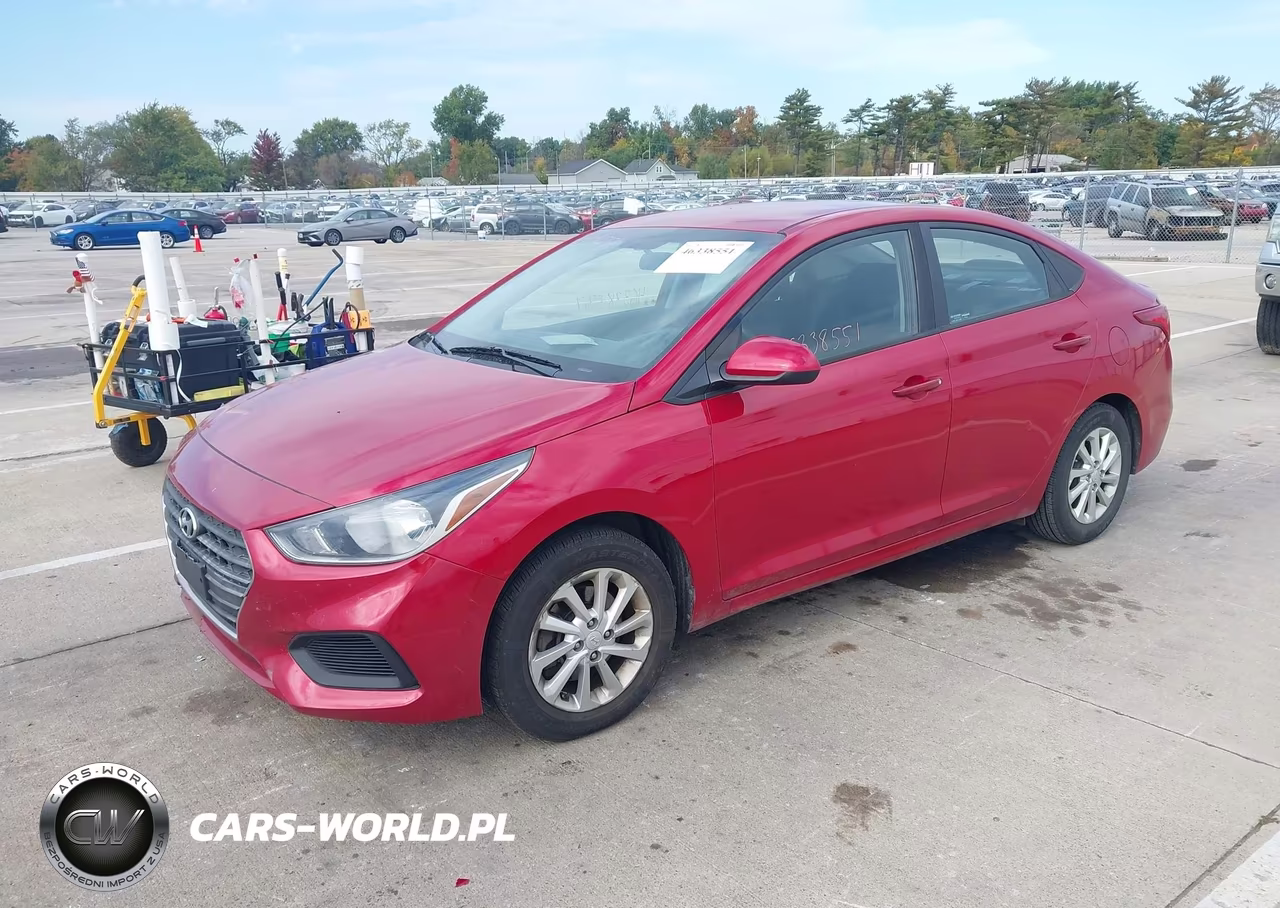 2018 Hyundai Accent Sel VIN:3KPC24A3XJE024371 - 2