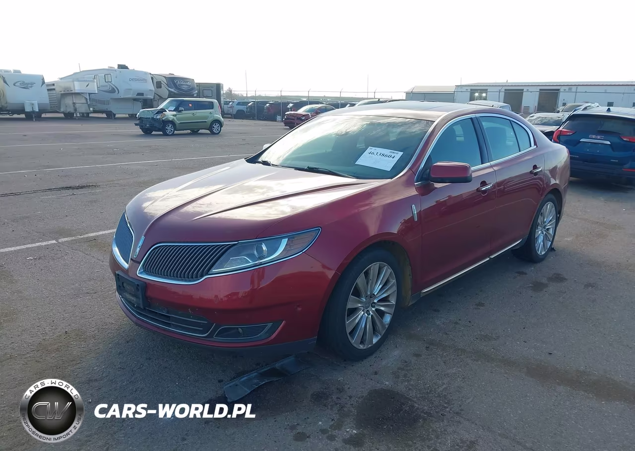 2013 Lincoln Mks Ecoboost VIN:1LNHL9FT5DG613496 - 2
