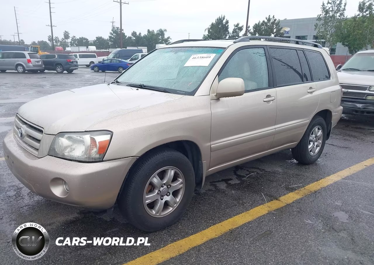 2007 Toyota Highlander V6 VIN:JTEGP21A370136691 - 2