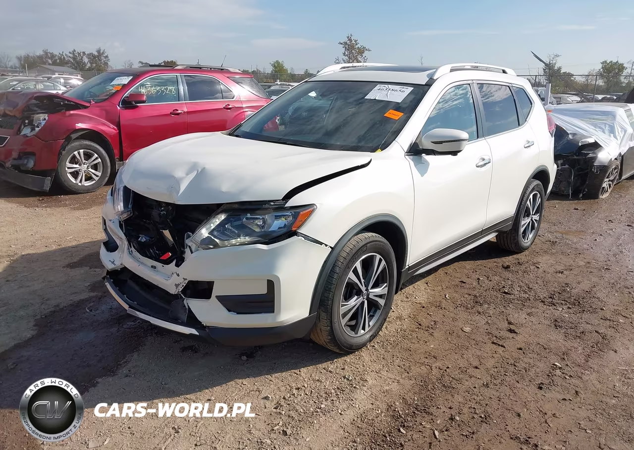 2019 Nissan Rogue Sv VIN:JN8AT2MV7KW393142 - 2