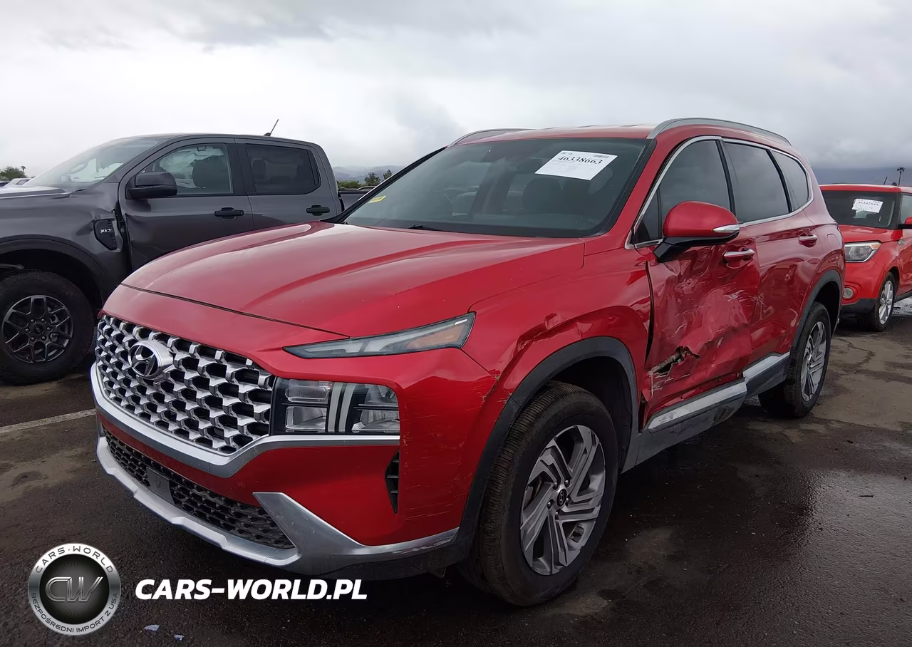 2021 Hyundai Santa Fe Sel VIN:5NMS6DAJ0MH320043 - 2
