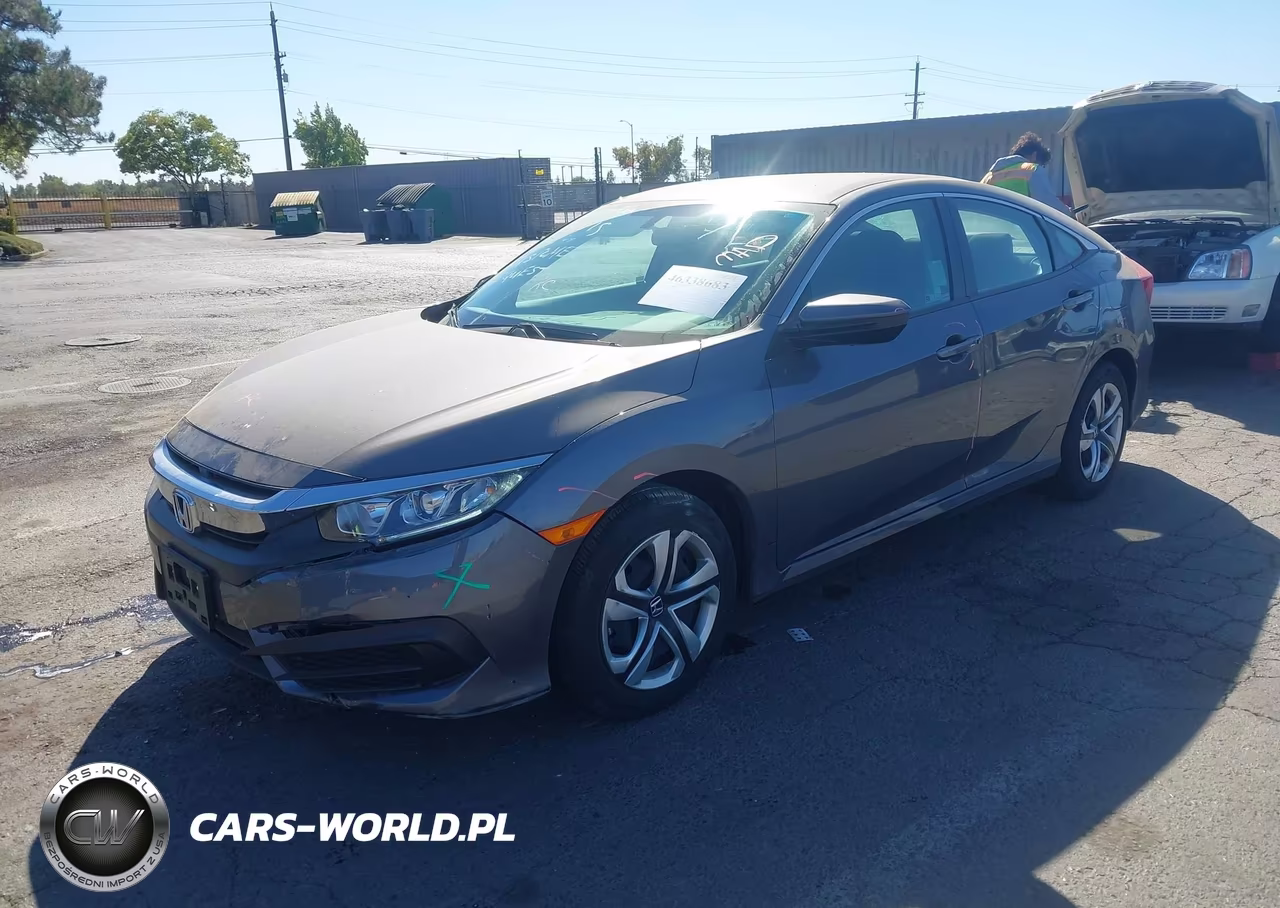 2018 Honda Civic Lx VIN:2HGFC2F52JH608035 - 2