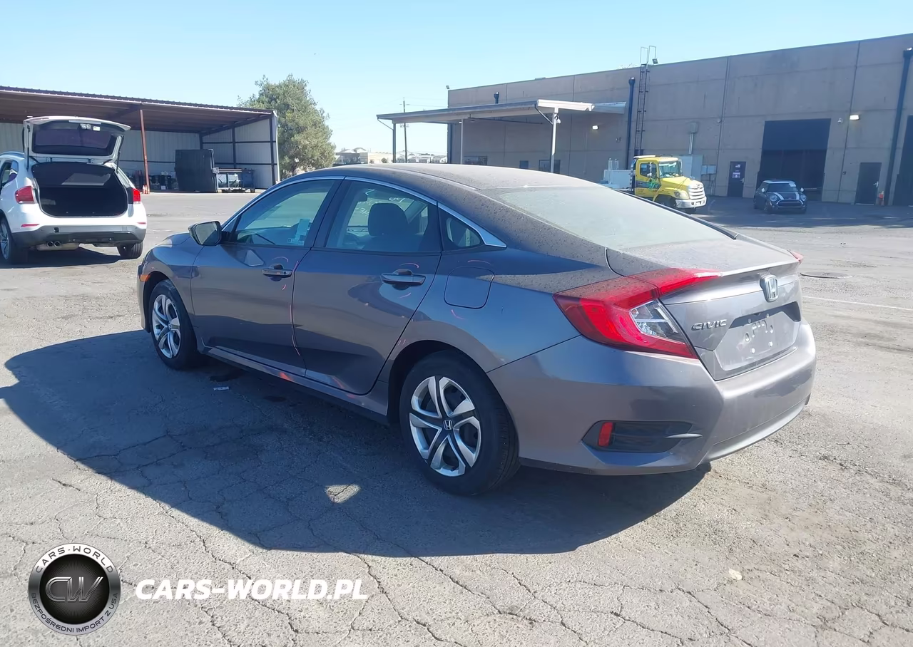 2018 Honda Civic Lx VIN:2HGFC2F52JH608035 - 3