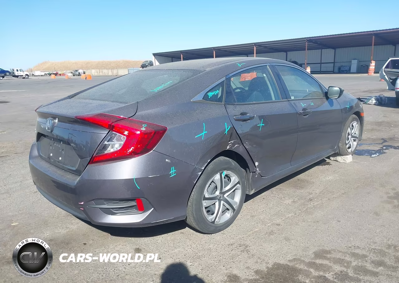 2018 Honda Civic Lx VIN:2HGFC2F52JH608035 - 4