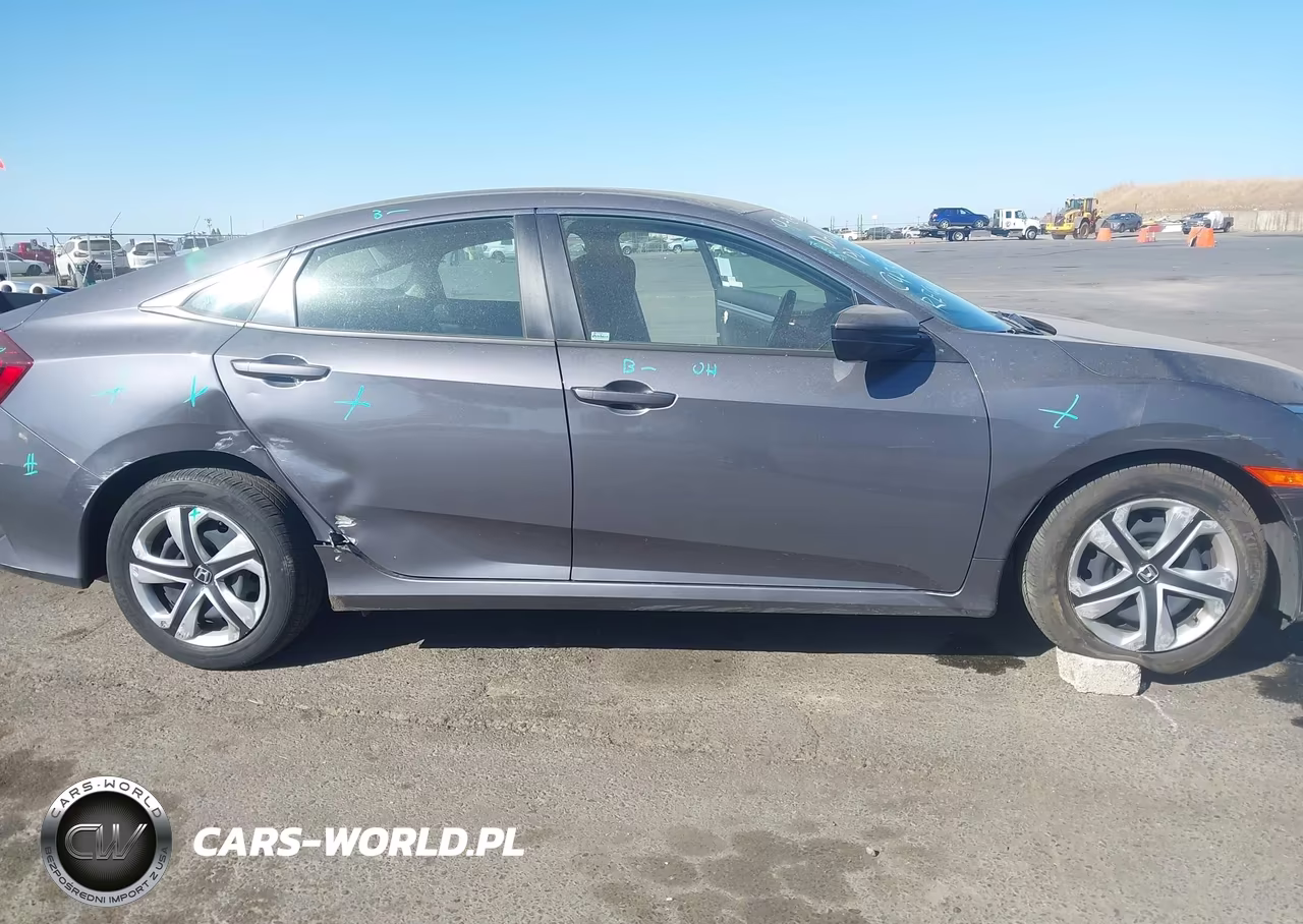 2018 Honda Civic Lx VIN:2HGFC2F52JH608035 - 6