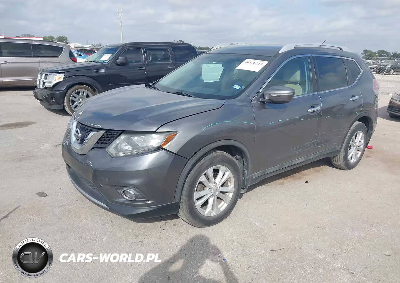 2014 Nissan Rogue Sv VIN:5N1AT2MT5EC870078 - 2