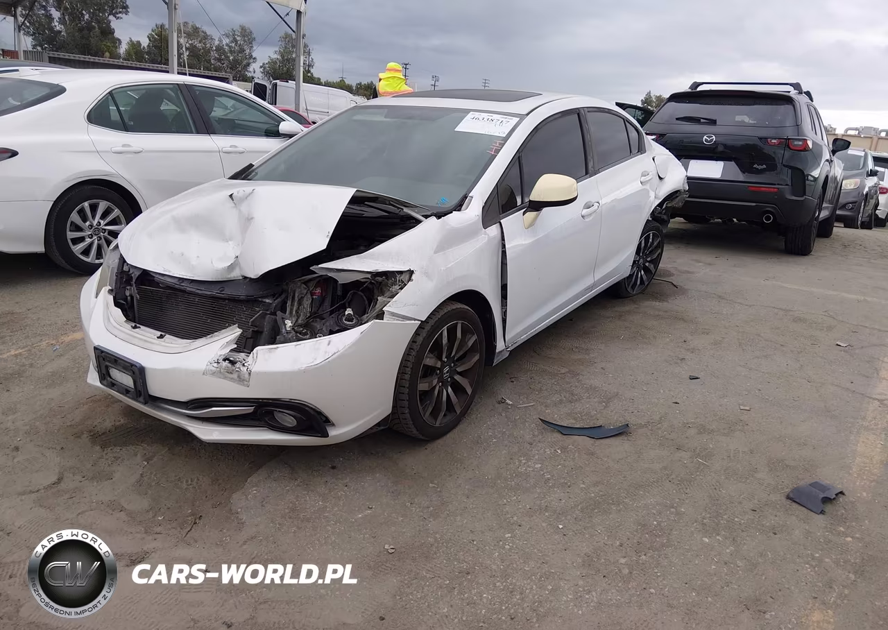 2015 Honda Civic Ex-L VIN:19XFB2F97FE208138 - 2