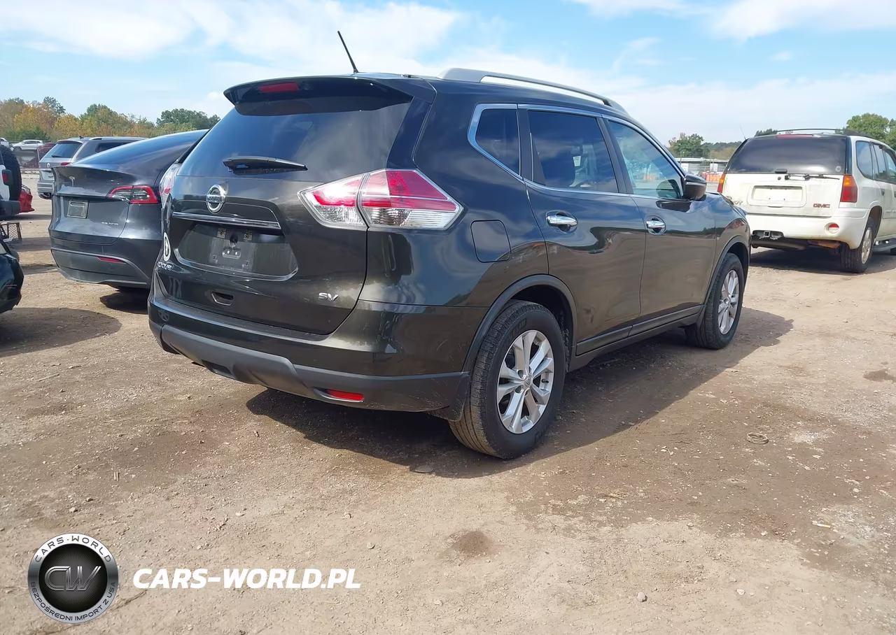 2015 Nissan Rogue Sv VIN:5N1AT2MT9FC805543 - 4