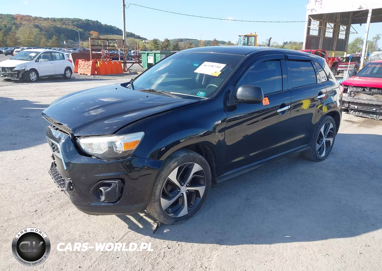 2014 Mitsubishi Outlander Sport Es VIN:4A4AR3AU0EE021835 - 2
