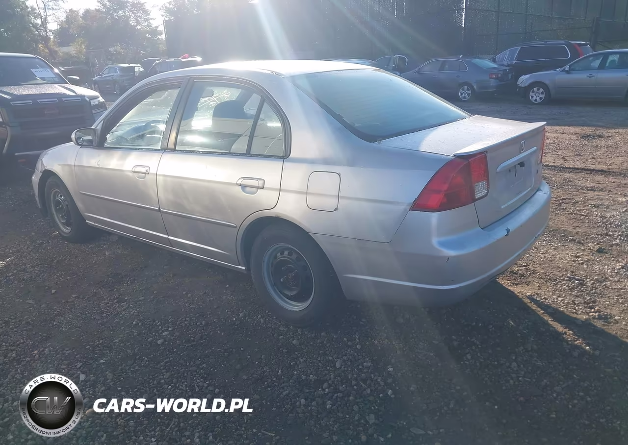 2002 Honda Civic Lx VIN:2HGES16522H522783 - 3