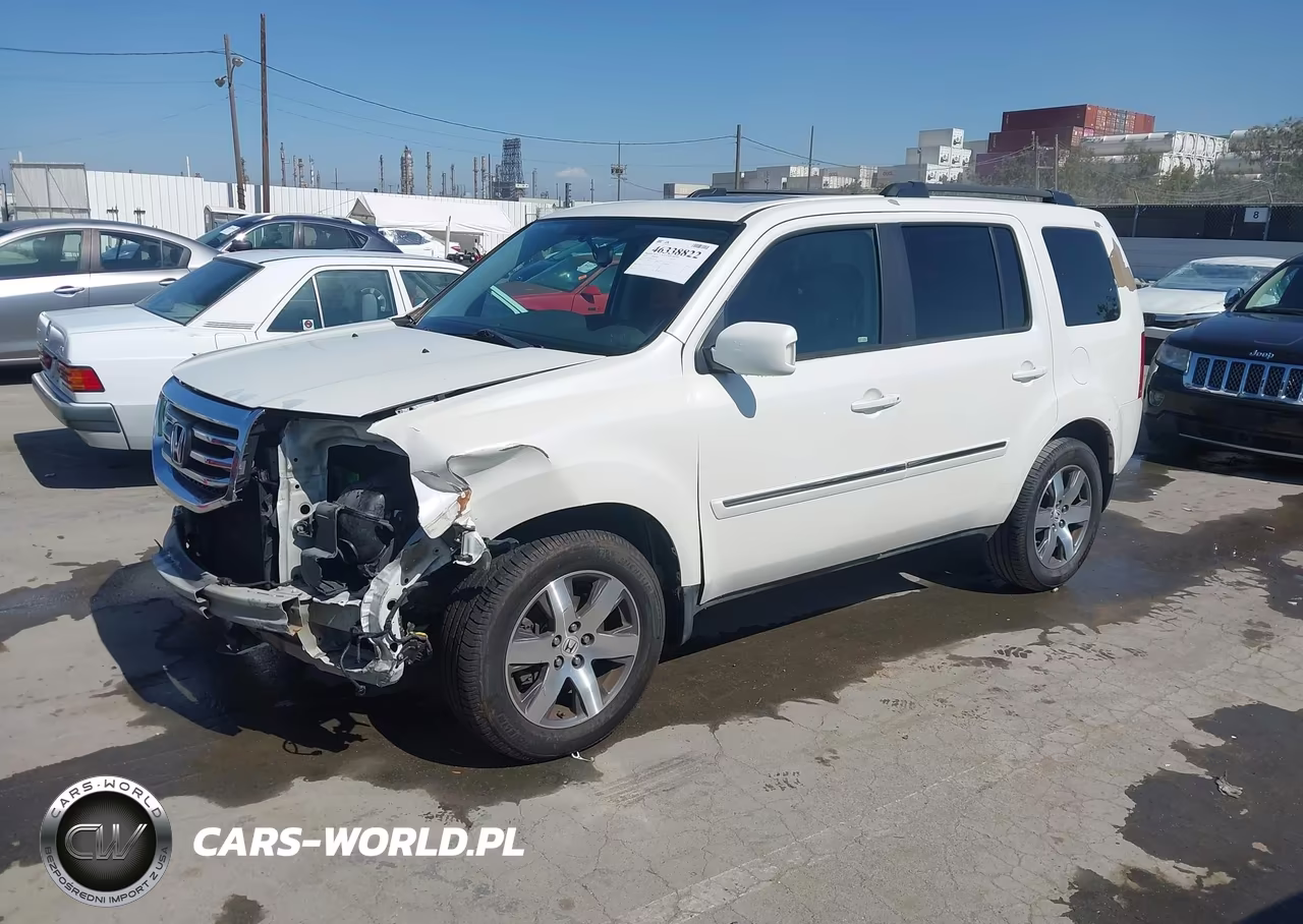 2014 Honda Pilot Touring VIN:5FNYF4H92EB041685 - 2