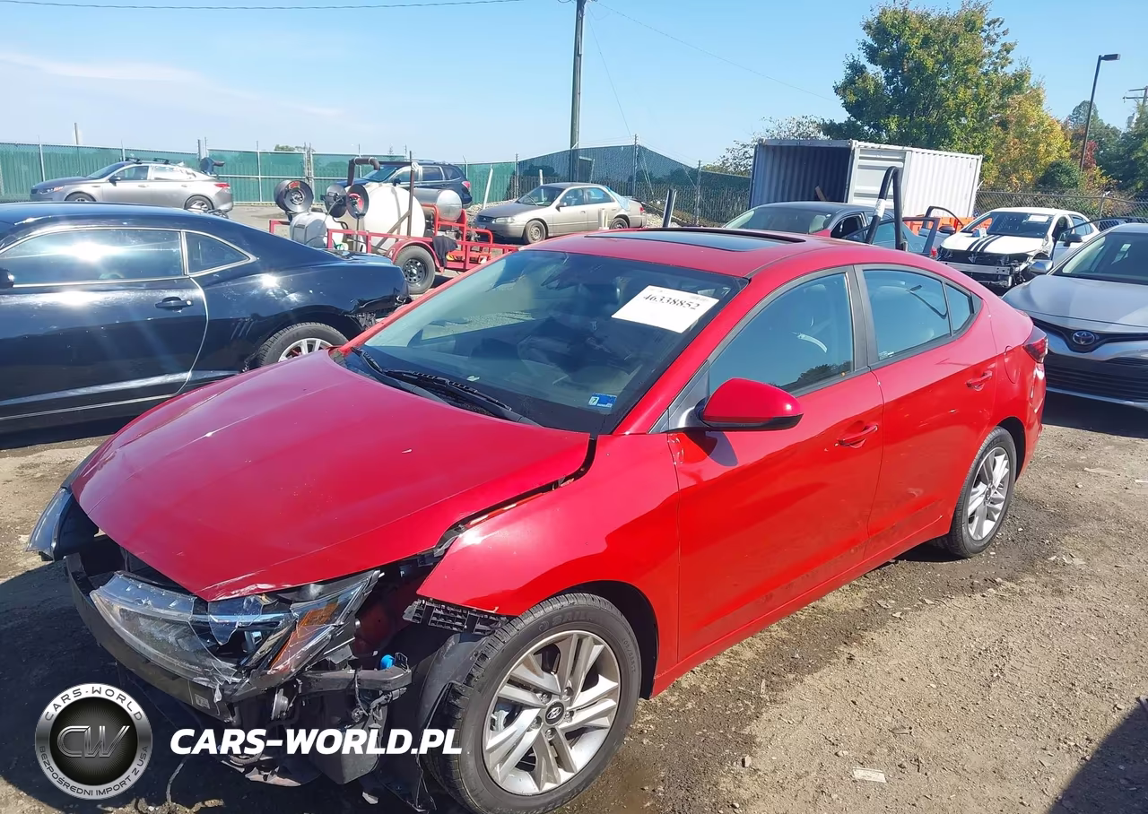 2020 Hyundai Elantra Value Edition VIN:KMHD84LF6LU024216 - 2
