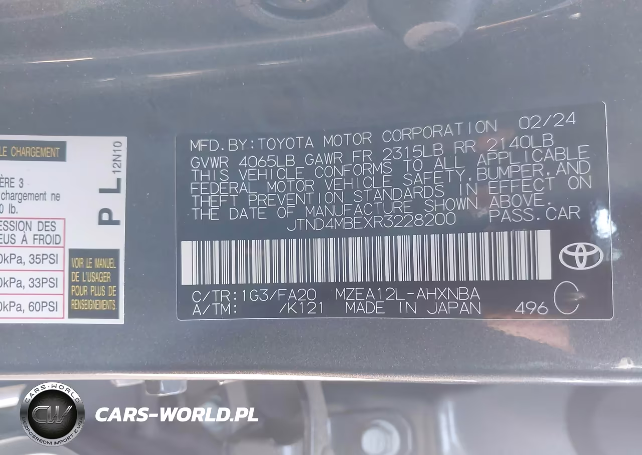 2024 Toyota Corolla Se VIN:JTND4MBEXR3228200 - 9
