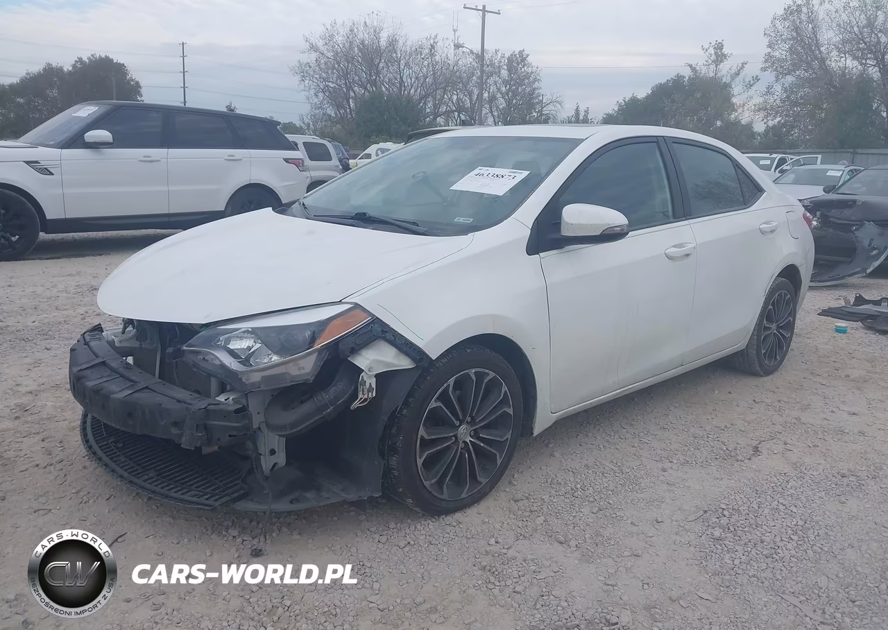 2016 Toyota Corolla S Plus VIN:2T1BURHE9GC689117 - 2