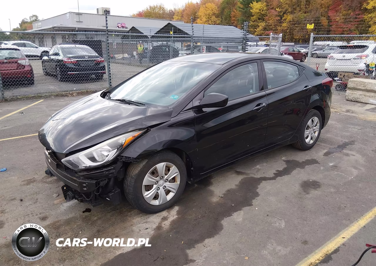 2016 Hyundai Elantra Se VIN:KMHDH4AE3GU576000 - 2