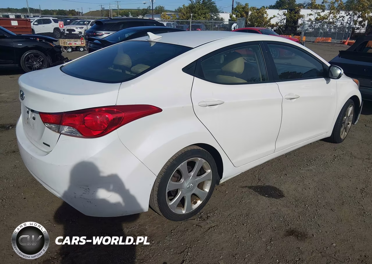 2011 Hyundai Elantra Limited VIN:5NPDH4AE6BH075996 - 4