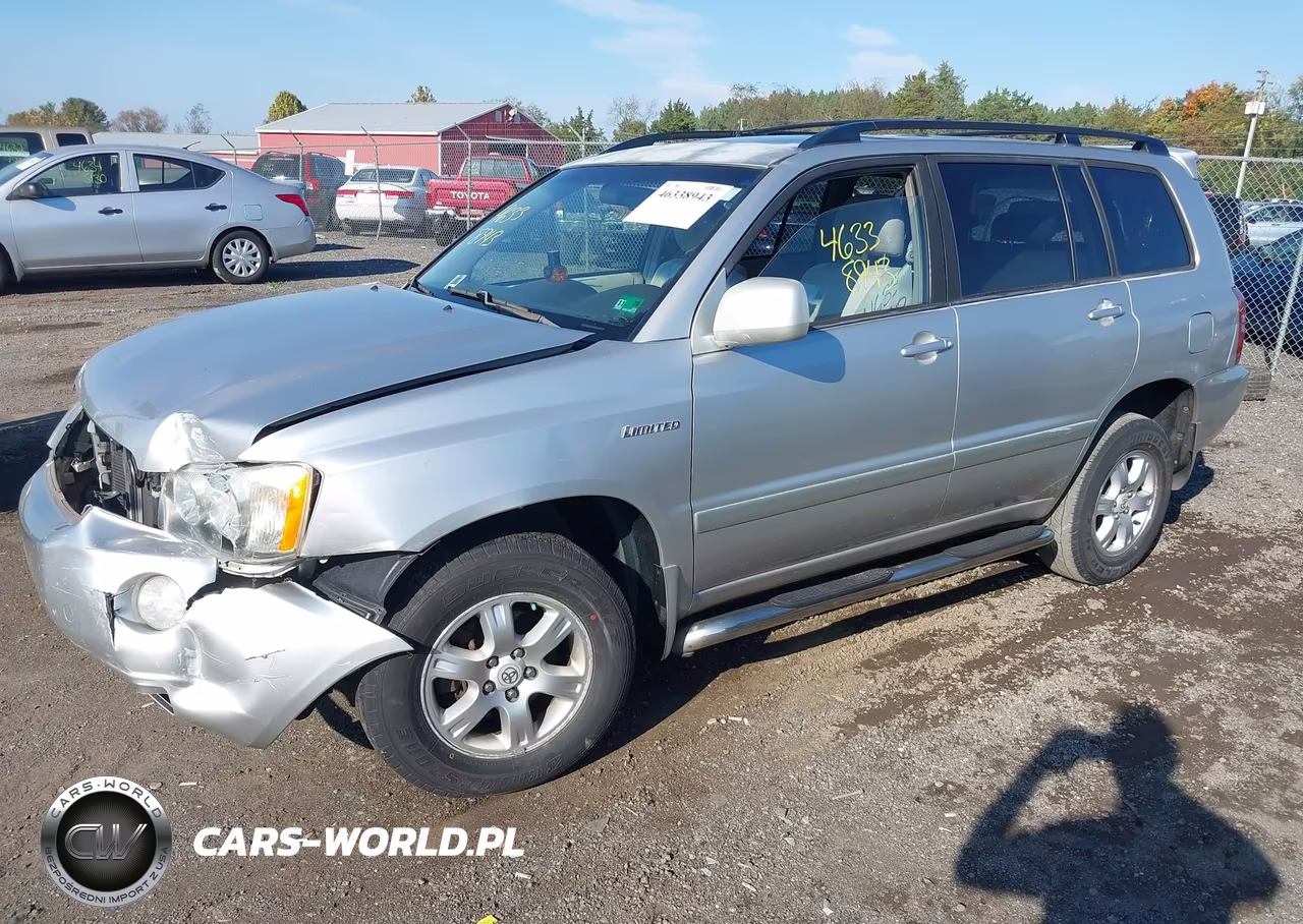 2001 Toyota Highlander V6 VIN:JTEHF21A910023956 - 2
