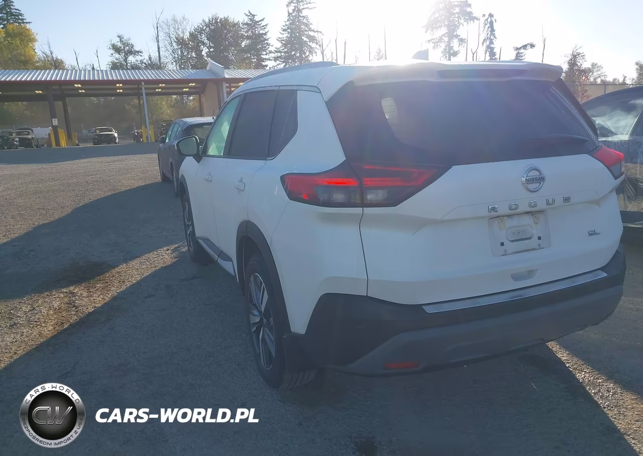 2021 Nissan Rogue Sl Fwd VIN:5N1AT3CA2MC763199 - 3