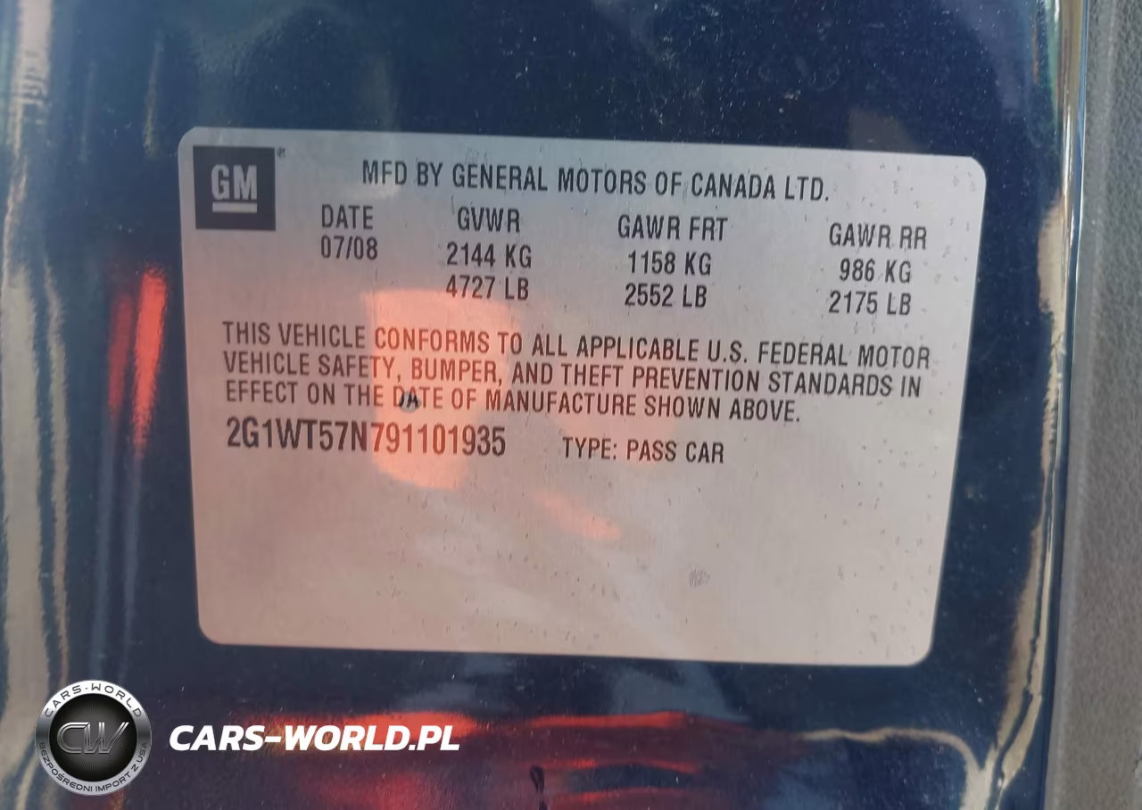 2009 Chevrolet Impala Lt VIN:2G1WT57N791101935 - 9
