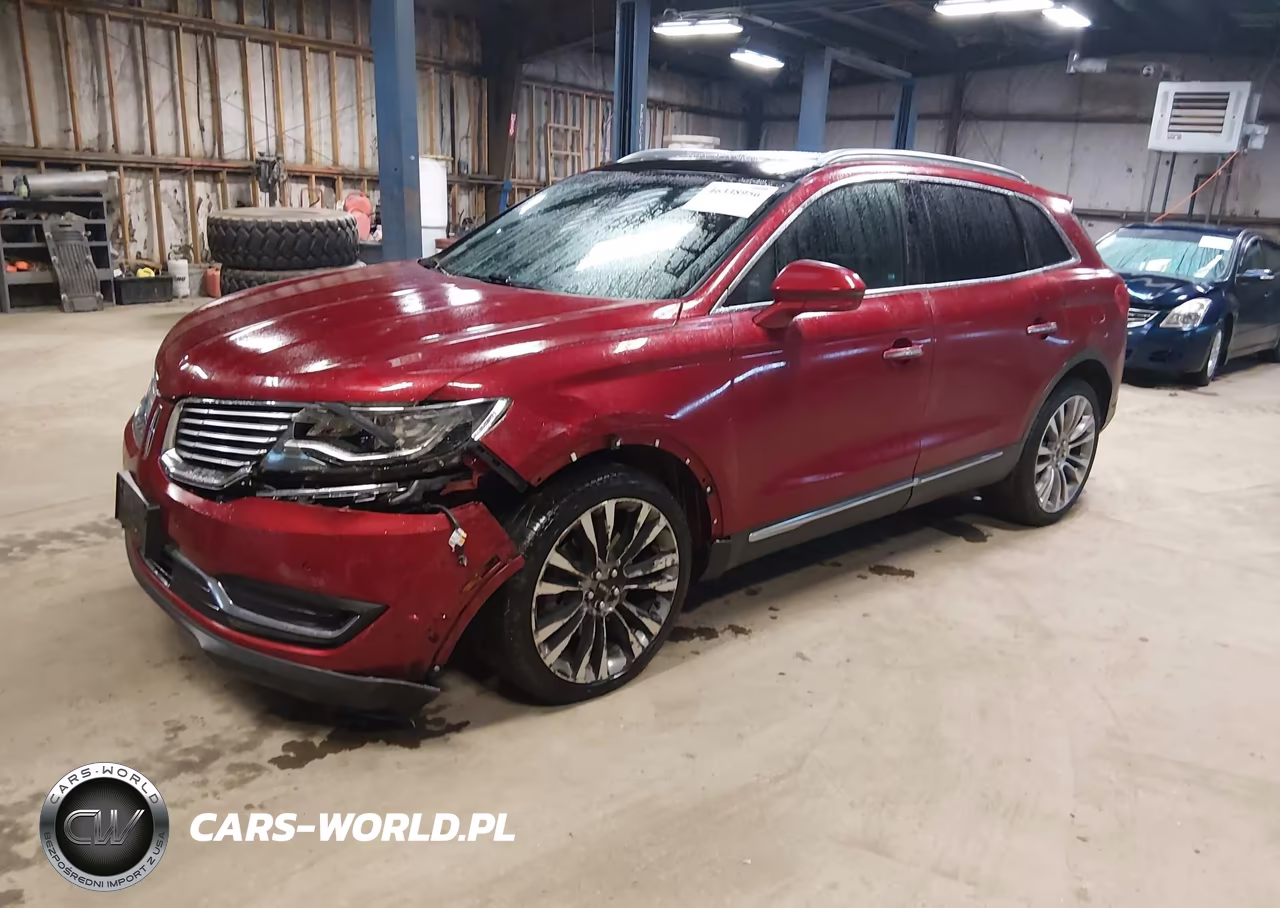 2016 Lincoln Mkx Reserve VIN:2LMPJ8LP1GBL36638 - 2