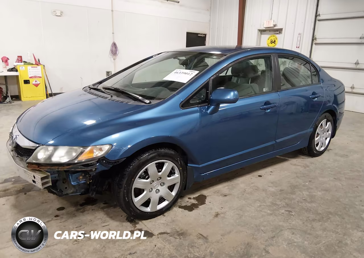 2010 Honda Civic Lx VIN:19XFA1F54AE075633 - 2