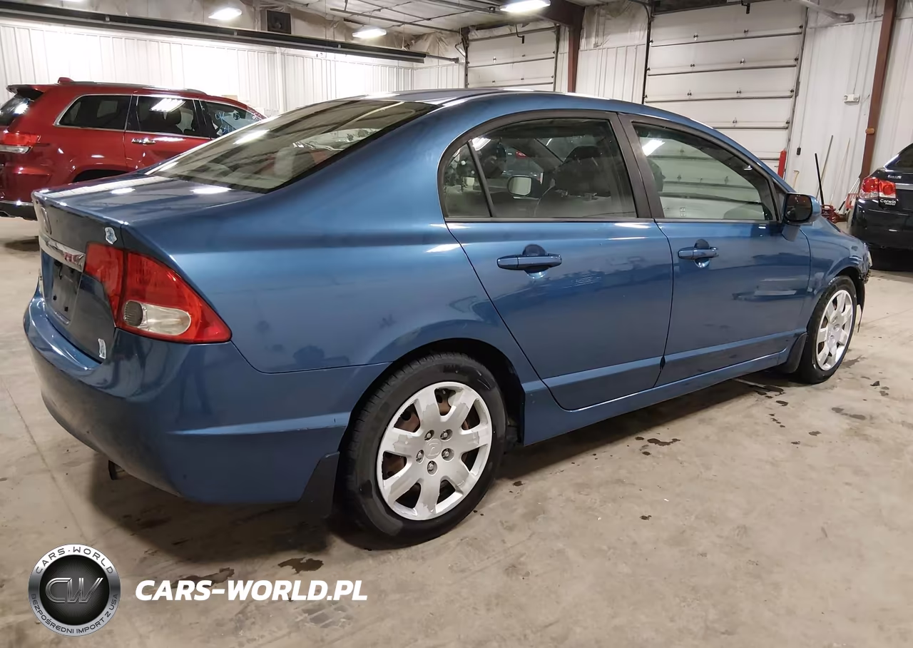 2010 Honda Civic Lx VIN:19XFA1F54AE075633 - 4