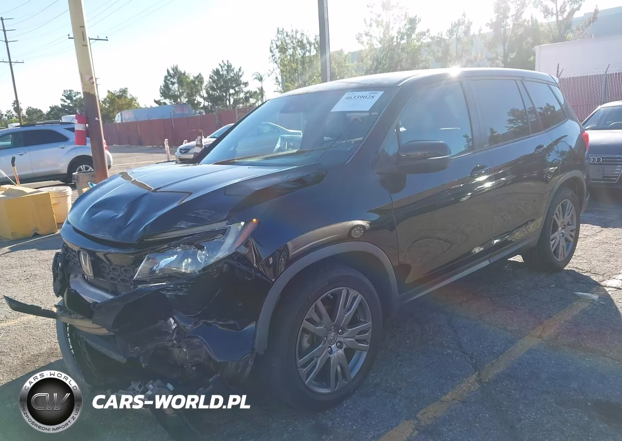 2019 Honda Passport Ex-L VIN:5FNYF7H51KB010891 - 2