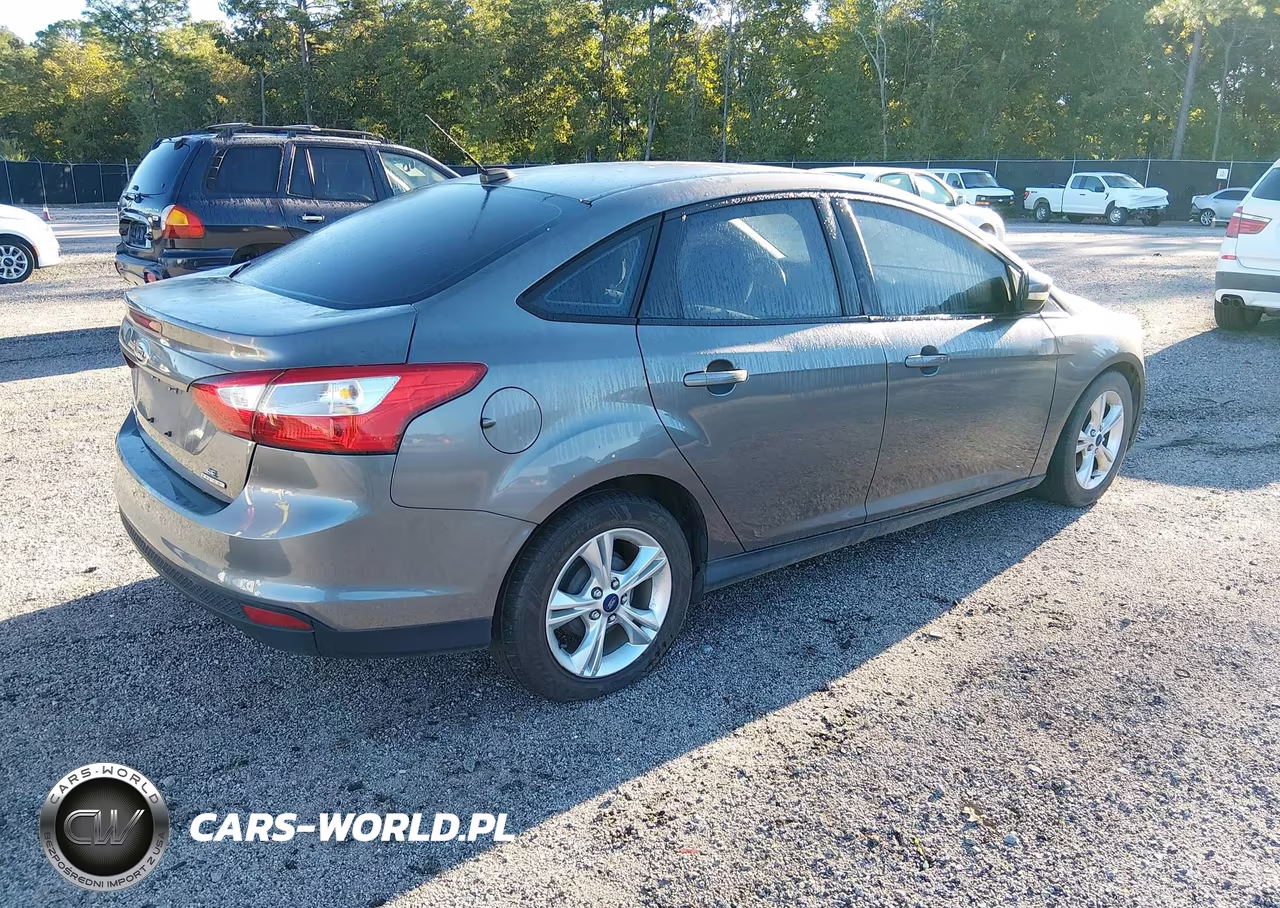 2014 Ford Focus Se VIN:1FADP3F24EL387025 - 4