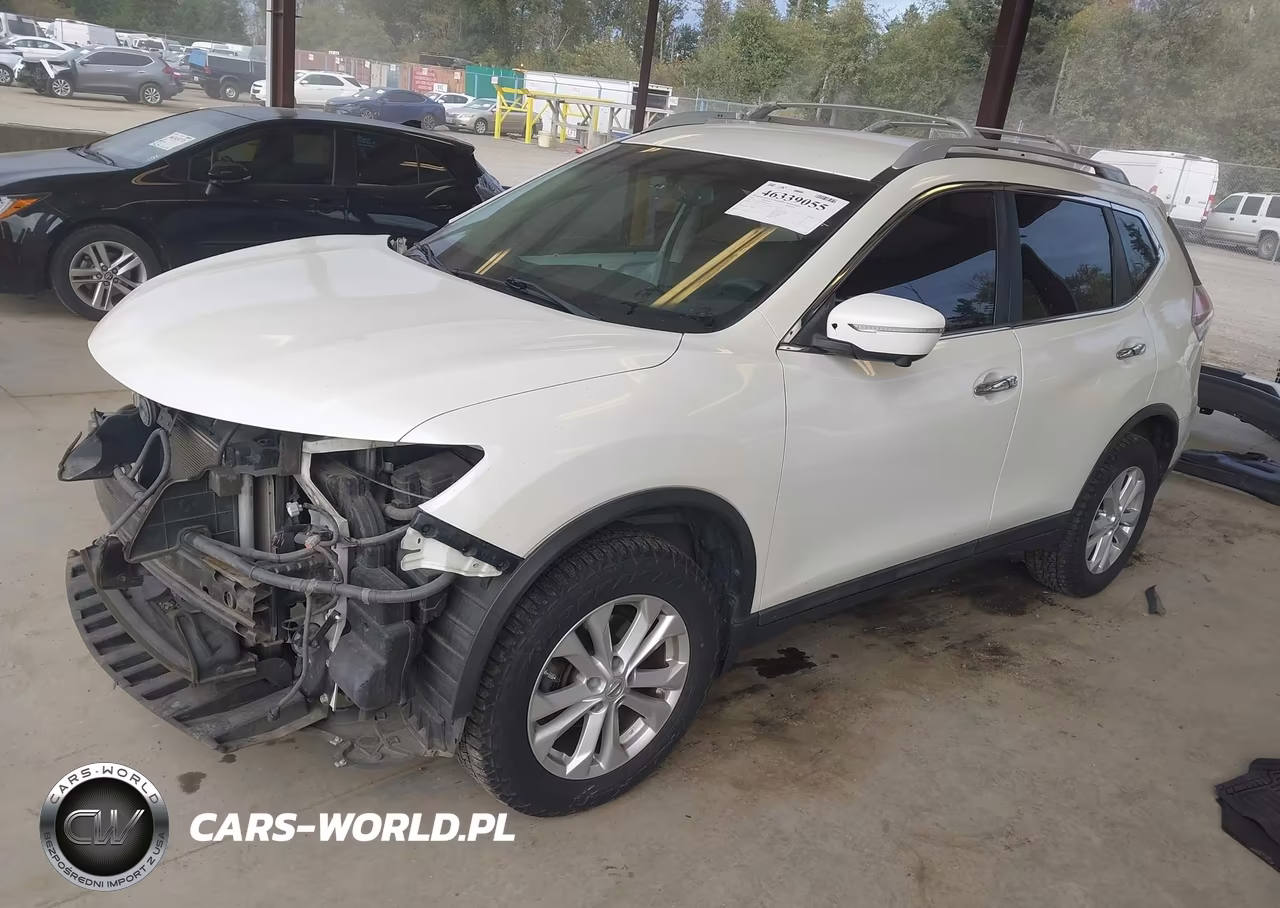 2015 Nissan Rogue Sv VIN:5N1AT2MV4FC834983 - 2