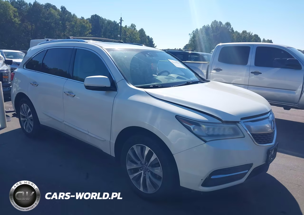 2014 Acura Mdx Technology Package