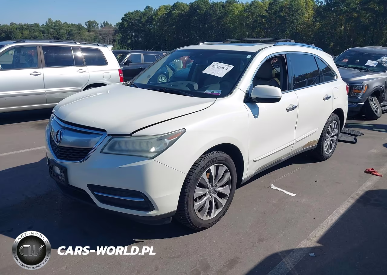 2014 Acura Mdx Technology Package VIN:5FRYD4H4XEB042947 - 2