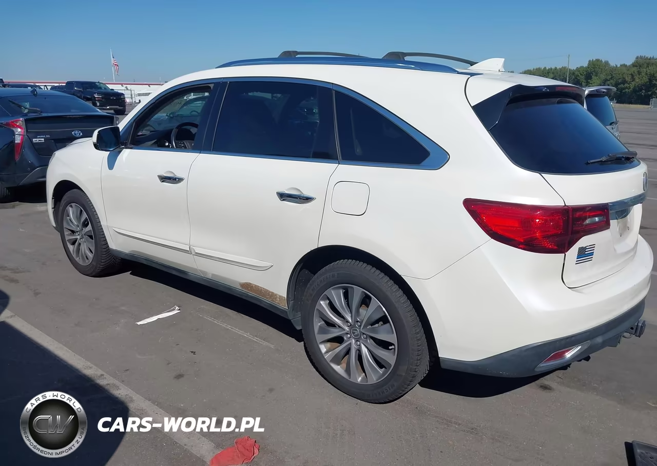 2014 Acura Mdx Technology Package VIN:5FRYD4H4XEB042947 - 3