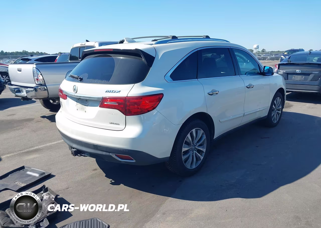 2014 Acura Mdx Technology Package VIN:5FRYD4H4XEB042947 - 4