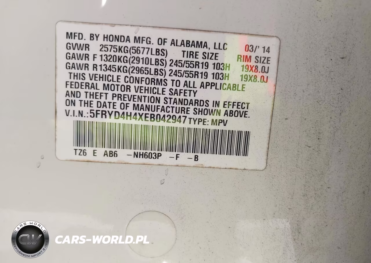 2014 Acura Mdx Technology Package VIN:5FRYD4H4XEB042947 - 9