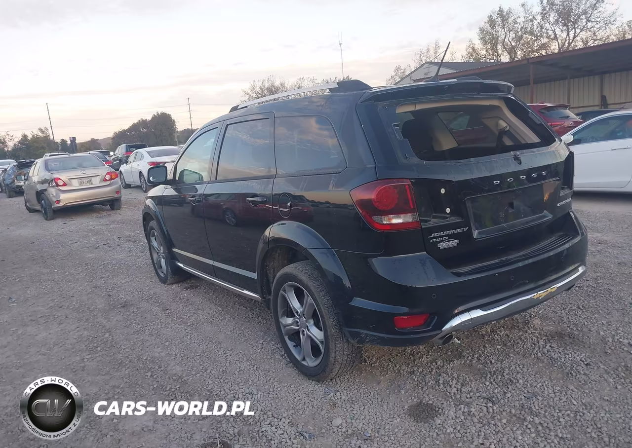 2017 Dodge Journey Crossroad Awd VIN:3C4PDDGG8HT696098 - 3