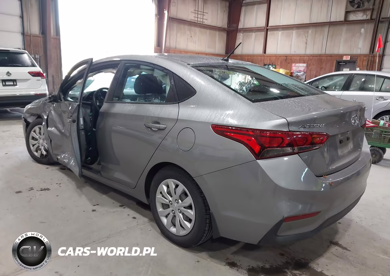2021 Hyundai Accent Se VIN:3KPC24A64ME132872 - 3