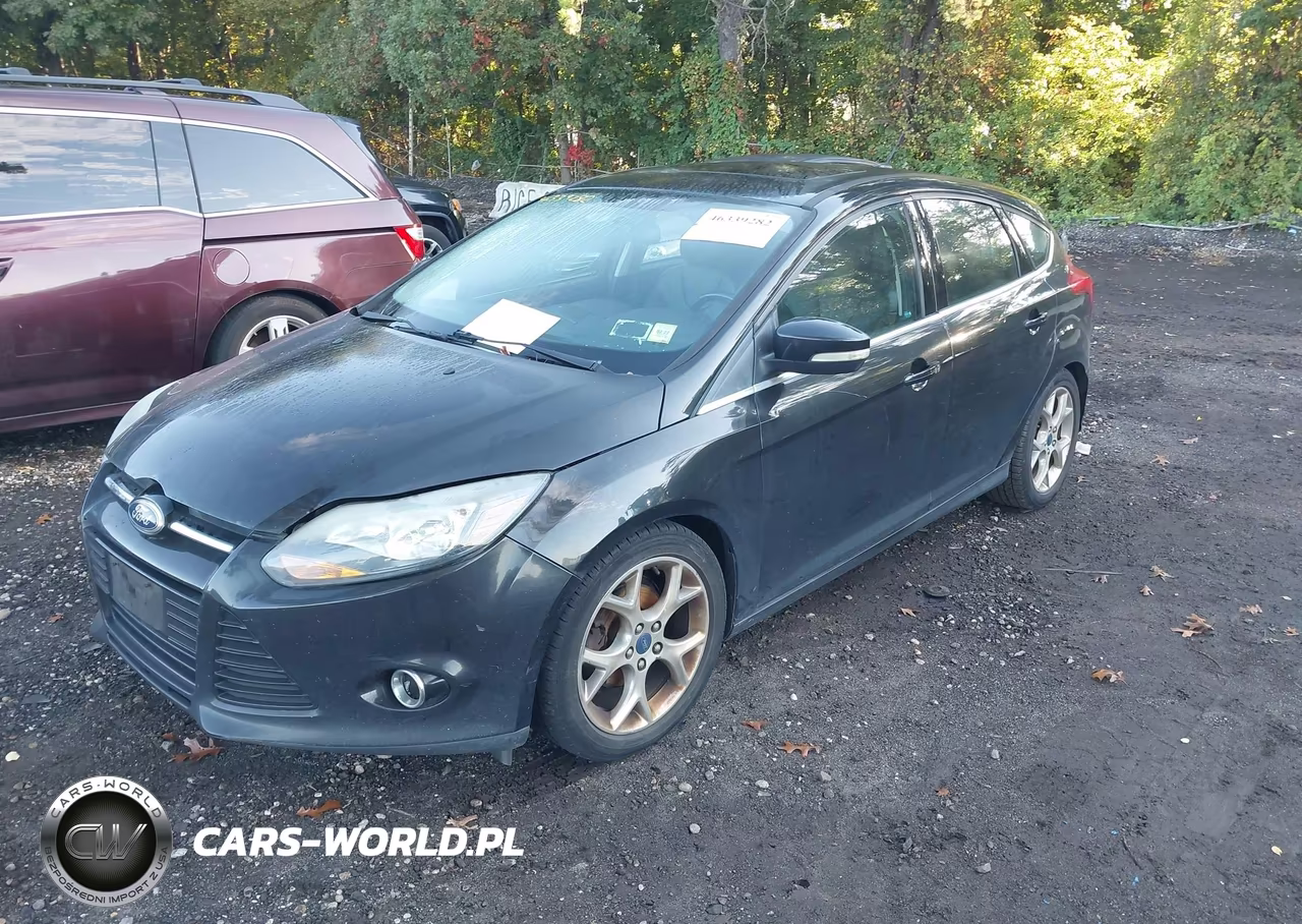 2014 Ford Focus Titanium VIN:1FADP3N23EL446132 - 2